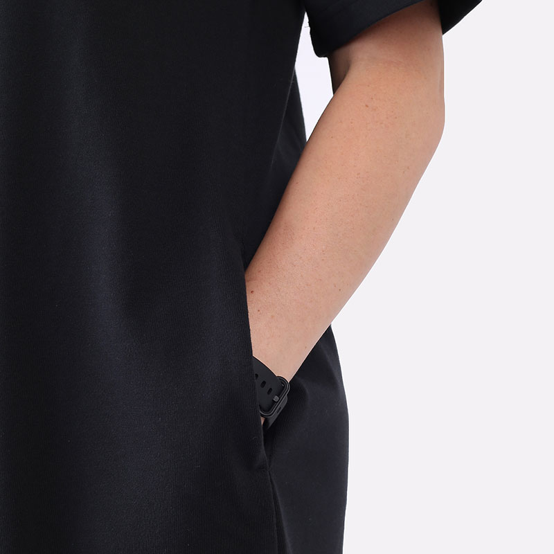 женское черное платье Nike Essential Dress DC2162-010 - цена, описание, фото 3